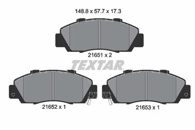 TEXTAR 2165101 Číslo výrobce: 21651. EAN: 4019722197673.