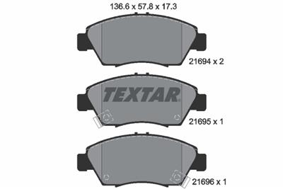 TEXTAR 2169401 Číslo výrobce: 21694. EAN: 4019722150395.