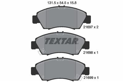TEXTAR 2169701 Číslo výrobce: 21697. EAN: 4019722197789.