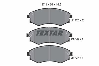 TEXTAR 2172502 Číslo výrobce: 21725. EAN: 4019722275692.