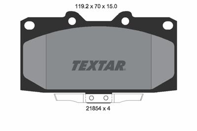 TEXTAR 2185401 Číslo výrobce: 21854. EAN: 4019722235214.
