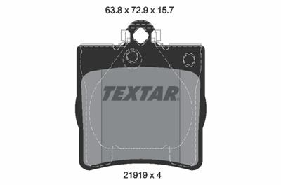 TEXTAR 2191903 Číslo výrobce: 21919. EAN: 4019722252327.