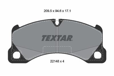 TEXTAR 2214801 Číslo výrobce: 22148. EAN: 4019722545559.