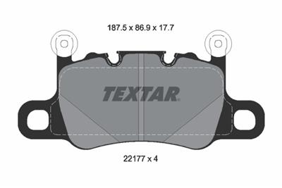 TEXTAR 2217701 Číslo výrobce: 22177. EAN: 4019722576485.