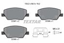 TEXTAR 2239701 Q+ - Sada brzdových platničiek, vždy 4 kusy v sade