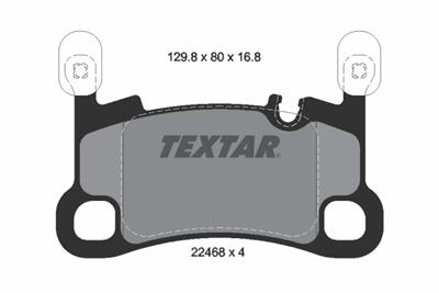 TEXTAR 2246801 Číslo výrobce: 22468. EAN: 4019722535857.