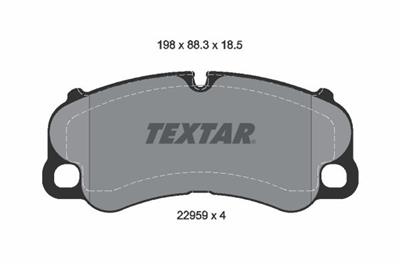 TEXTAR 2295901 Číslo výrobce: 22959. EAN: 4019722572685.
