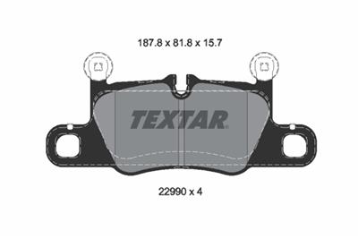 TEXTAR 2299001 Číslo výrobce: 22990. EAN: 4019722541247.