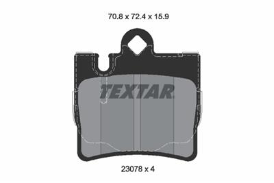 TEXTAR 2307881 Číslo výrobce: 23078. EAN: 4019722405136.