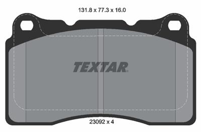 TEXTAR 2309203 Číslo výrobce: 23092. EAN: 4019722277597.