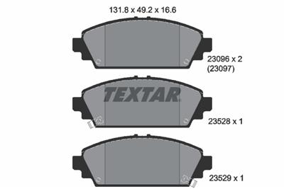 TEXTAR 2309601 Číslo výrobce: 23096. EAN: 4019722241116.