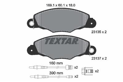 TEXTAR 2313503 Číslo výrobce: 23135. EAN: 4019722206672.