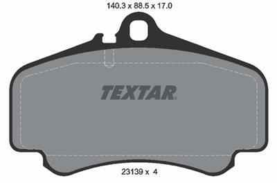 TEXTAR 2313901 Číslo výrobce: 23139. EAN: 4019722200595.