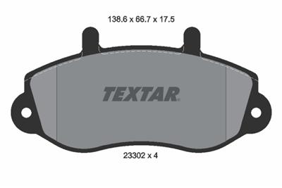 TEXTAR 2330201 Číslo výrobce: 23302. EAN: 4019722231971.