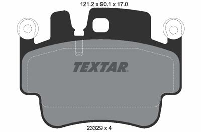 TEXTAR 2332902 Číslo výrobce: 23329. EAN: 4019722220739.