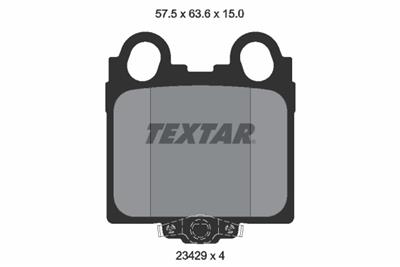 TEXTAR 2342901 Číslo výrobce: 23429. EAN: 4019722267079.