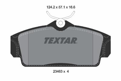 TEXTAR 2346302 Číslo výrobce: 23093. EAN: 4019722241734.