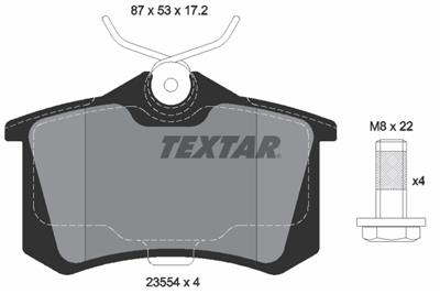 TEXTAR 2355402 Číslo výrobce: 20961. EAN: 4019722265587.