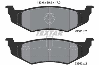 TEXTAR 2356102 Číslo výrobce: 23561. EAN: 4019722239083.