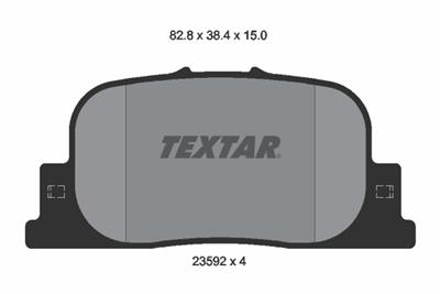 TEXTAR 2359201 Číslo výrobce: 23592. EAN: 4019722247958.