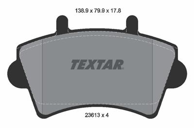 TEXTAR 2361301 Číslo výrobce: 23613. EAN: 4019722248627.