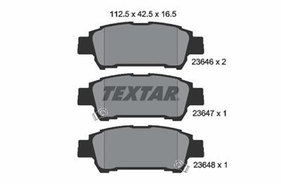 TEXTAR 2364601 Číslo výrobce: 23646. EAN: 4019722249563.