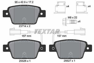 TEXTAR 2371403 Číslo výrobce: 23714. EAN: 4019722448096.