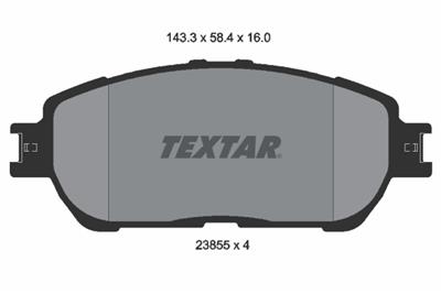 TEXTAR 2385501 Číslo výrobce: 23855. EAN: 4019722306808.