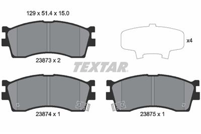 TEXTAR 2387301 Číslo výrobce: 23873. EAN: 4019722250668.