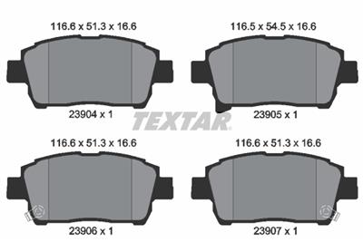 TEXTAR 2390401 Číslo výrobce: 23904. EAN: 4019722280405.