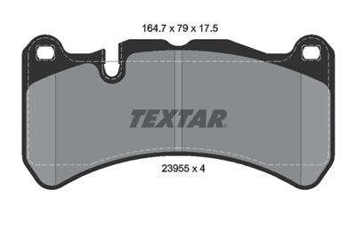 TEXTAR 2395501 Číslo výrobce: 23955. EAN: 4019722439506.