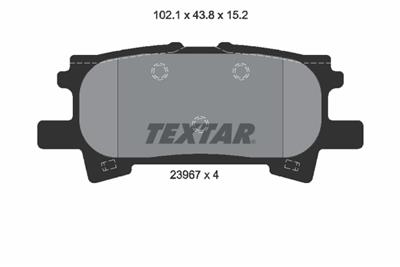 TEXTAR 2396701 Číslo výrobce: 23967. EAN: 4019722261787.