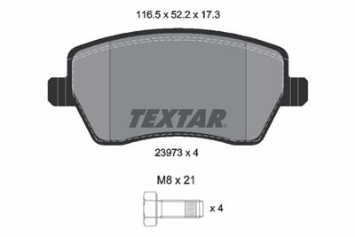 TEXTAR 2397301 Číslo výrobce: 23973. EAN: 4019722269431.