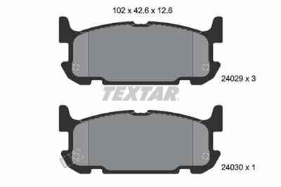 TEXTAR 2402901 Číslo výrobce: 24029. EAN: 4019722261831.