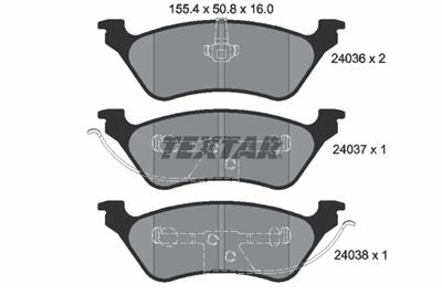 TEXTAR 2403601 Číslo výrobce: 24036. EAN: 4019722261855.