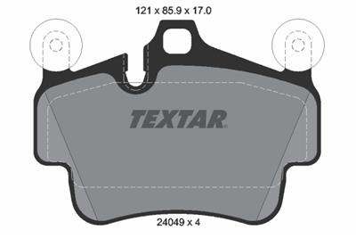 TEXTAR 2404901 Číslo výrobce: 24049. EAN: 4019722293191.