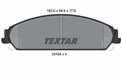 TEXTAR 2416401 Číslo výrobce: 24164. EAN: 4019722275722.