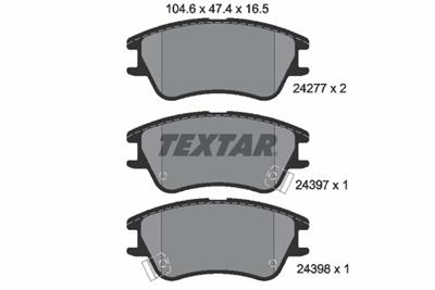 TEXTAR 2427701 Číslo výrobce: 24277. EAN: 4019722275999.