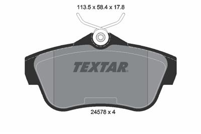 TEXTAR 2457803 Číslo výrobce: 24578. EAN: 4019722494352.