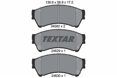 TEXTAR 2458202 Číslo výrobce: 24582. EAN: 4019722292590.