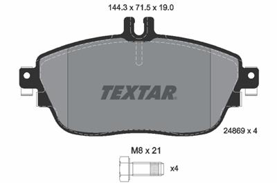 TEXTAR 2486901 Číslo výrobce: 24869. EAN: 4019722439544.