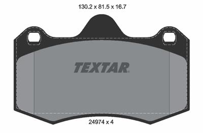 TEXTAR 2497401 Číslo výrobce: 24974. EAN: 4019722415791.