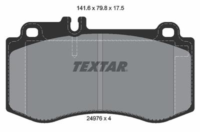 TEXTAR 2497601 Číslo výrobce: 24976. EAN: 4019722376696.
