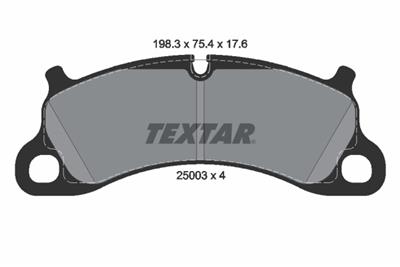 TEXTAR 2500301 Číslo výrobce: 25003. EAN: 4019722439711.