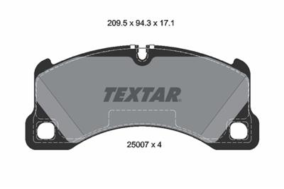 TEXTAR 2500701 Číslo výrobce: 25007. EAN: 4019722401992.