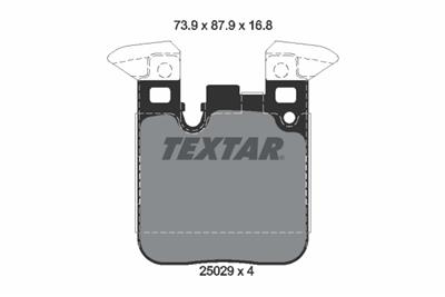 TEXTAR 2502901 Číslo výrobce: 25029. EAN: 4019722465345.