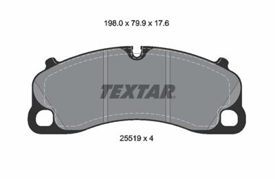 TEXTAR 2551901 Číslo výrobce: 25519. EAN: 4019722542541.
