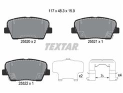 TEXTAR 2552003 Q+