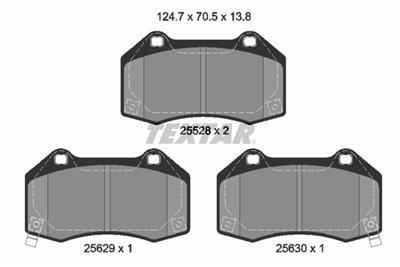 TEXTAR 2552803 Číslo výrobce: 25528. EAN: 4019722492372.