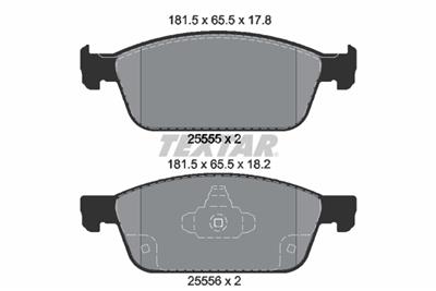 TEXTAR 2555501 Číslo výrobce: 25555. EAN: 4019722488429.